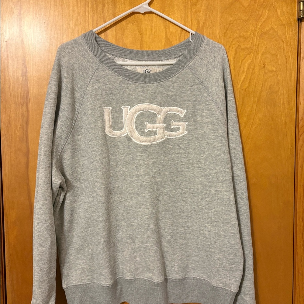 UGG Heather Gray Logo Sweatshirt (Sold)